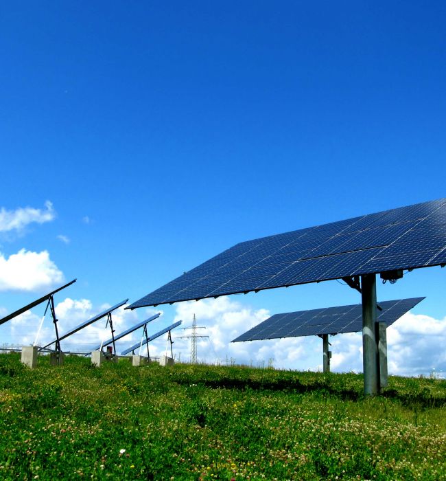 Professionelle Reinigung der Photovoltaik