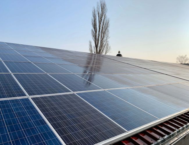 Service für Firmen: Photovoltaik Reinigung